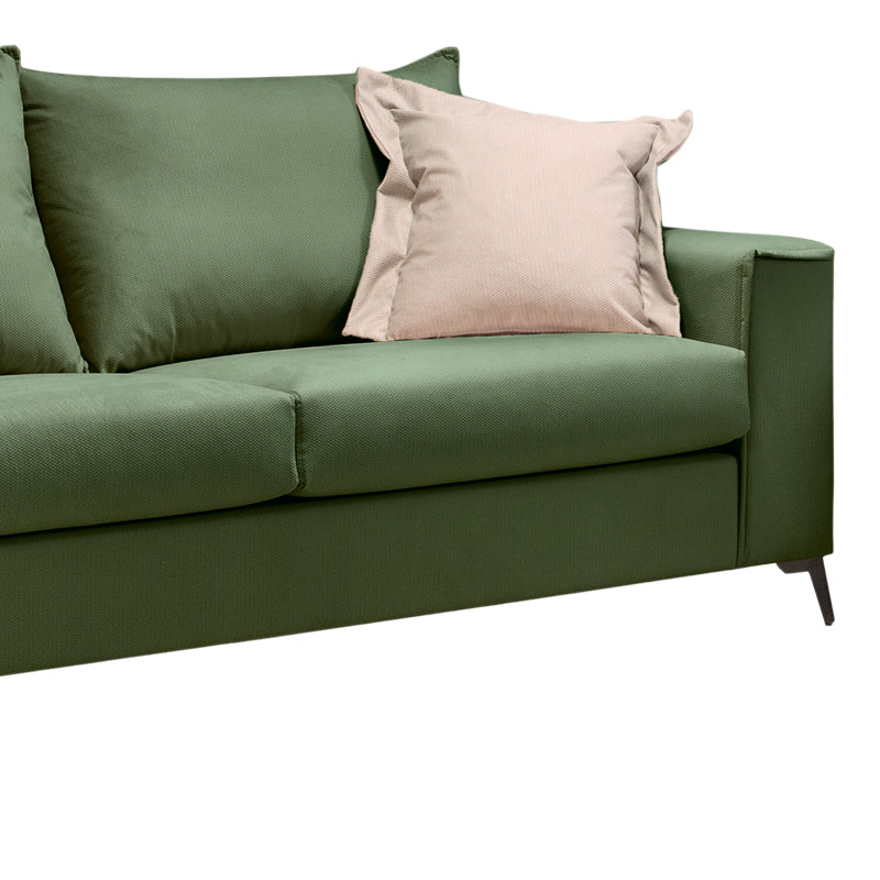 Canapea cu 3 locuri Verona 3, Verde inchis, 225x93x100 cm