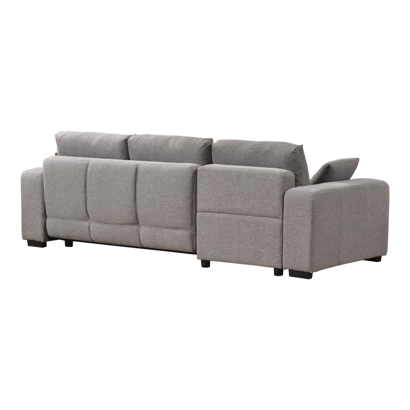 Canapea extensibilă Belda, colț reversibil, cu depozitare, Diverse culori, 246x138x82 cm - Gri | SKU: 389-000019 | Canapea extensibilă Belda, colț reversibil, cu depozitare, 246x138x82 cm, varianta Gri, produs pentru amenajarea locuinței, disponibil online în România la CasaMob