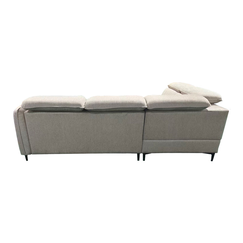 Canapea extensibilă Napia, colț dreapta, Diverse culori, 249x210x98 cm - Bej | SKU: 371-000040 | Canapea extensibilă Napia, colț dreapta, 249x210x98 cm, varianta Bej, produs pentru amenajarea locuinței, disponibil online în România la CasaMob