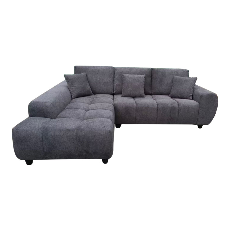 Canapea Londe, colț dreapta, Diverse culori, 273x211x92 cm - Gri | SKU: 371-000034 | Canapea Londe, colț dreapta, 273x211x92 cm, varianta Gri, produs pentru amenajarea locuinței, disponibil online în România la CasaMob