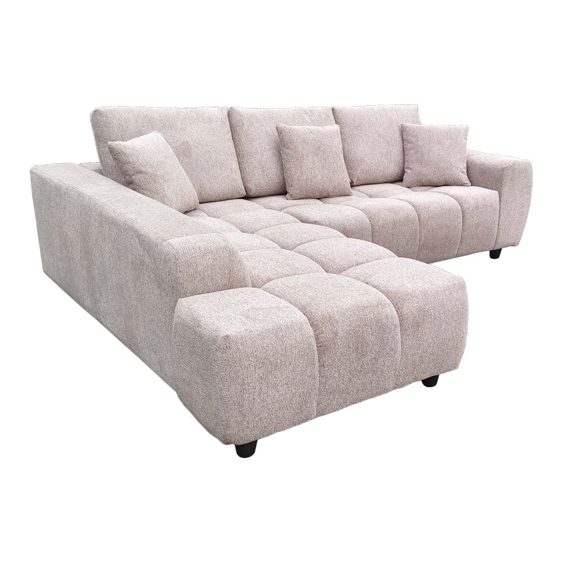 Canapea Londe, colț dreapta, Diverse culori, 273x211x92 cm - Bej - Gri | SKU: 371-000036 | Canapea Londe, colț dreapta, 273x211x92 cm, varianta Bej - Gri, produs pentru amenajarea locuinței, disponibil online în România la CasaMob