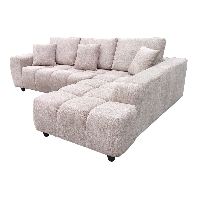 Canapea Londe, colț stânga, Diverse culori, 273x211x92 cm - Bej - Gri | SKU: 371-000035 | Canapea Londe, colț stânga, 273x211x92 cm, varianta Bej - Gri, produs pentru amenajarea locuinței, disponibil online în România la CasaMob