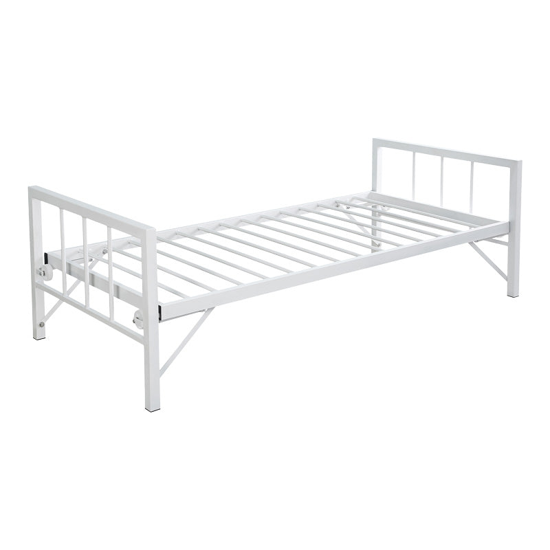 Canapea-Pat cu functie dubla Remmie, metal, Alb - Negru, 90x190 cm - Alb
