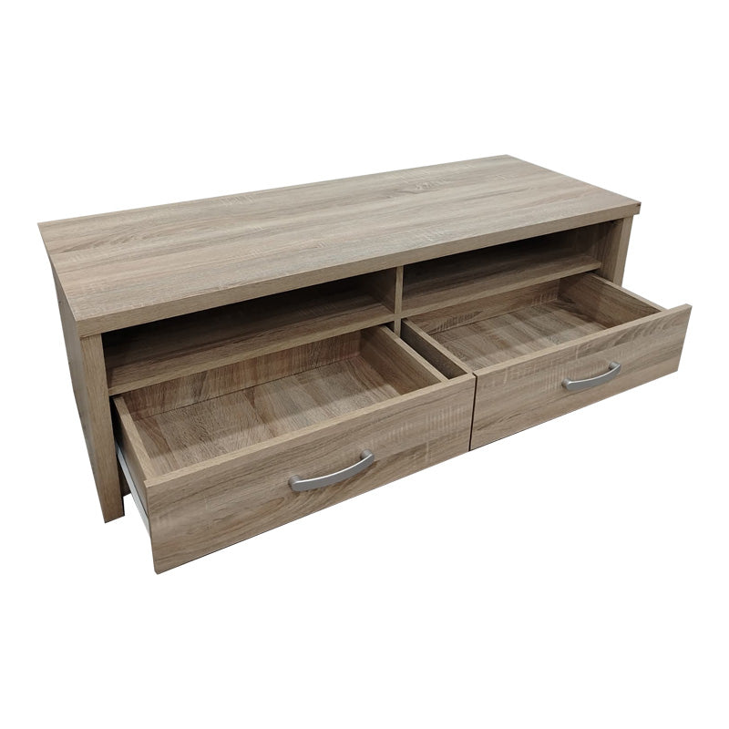 Comoda TV cu rafturi, Lemn, Sonoma, 120x45x42 cm