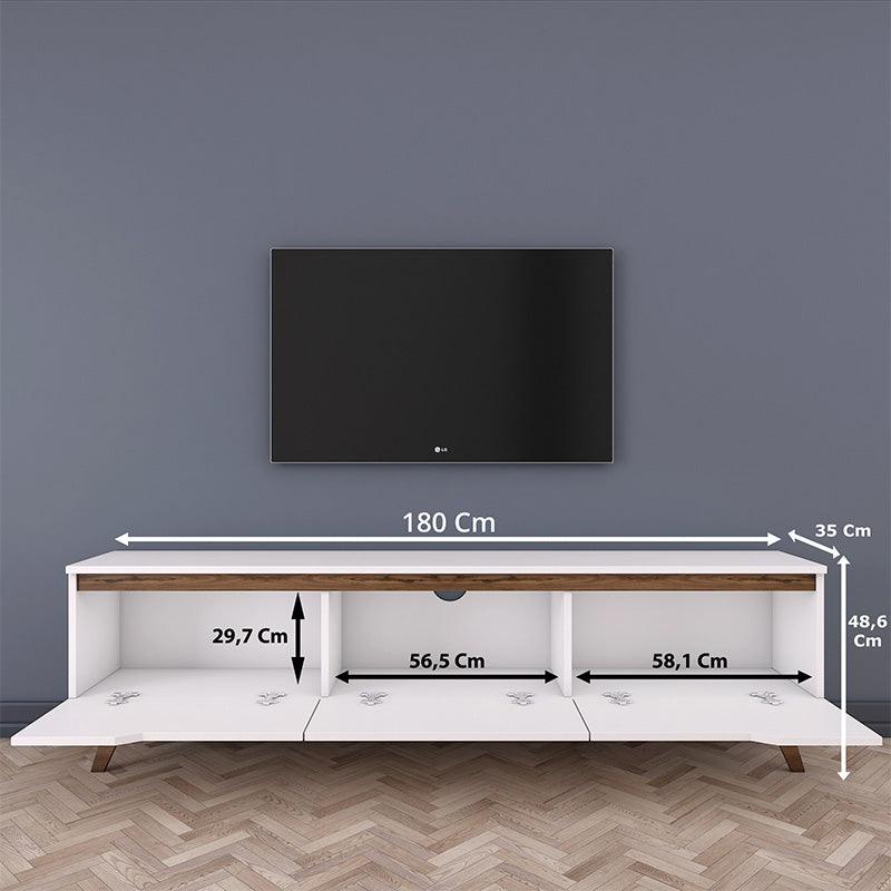 Comoda TV Kasandra 180x35x48 cm - Comoda TV Kasandra 180x35x48 cm