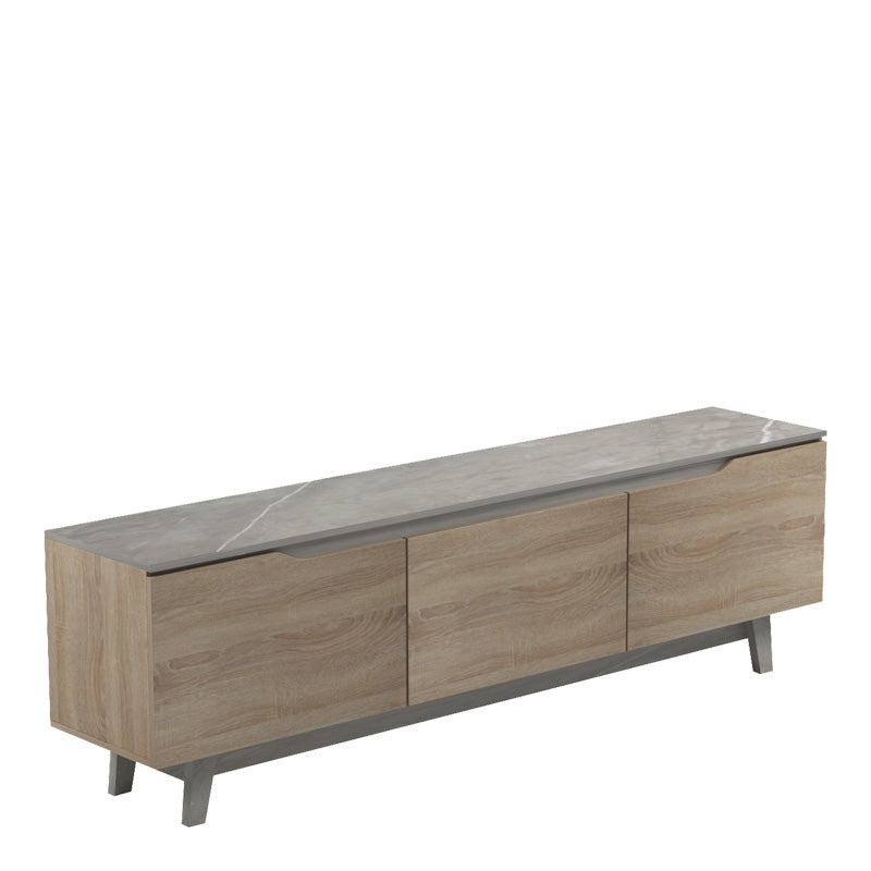 Comoda Tv Kasandra, bej-sonoma, 180x35x49 cm