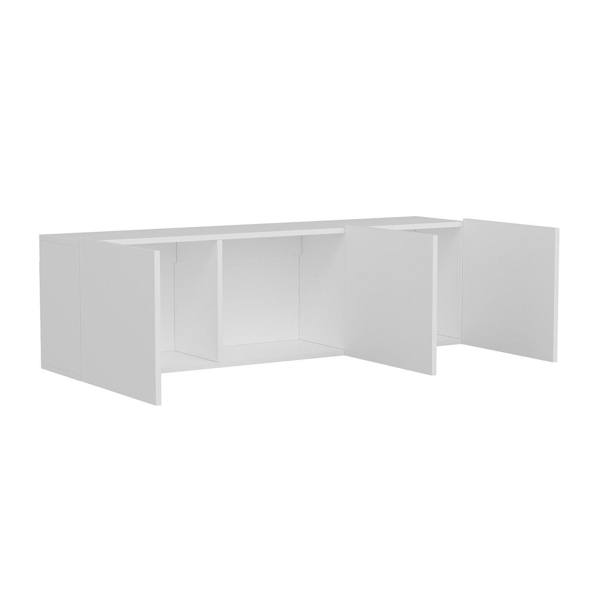 Comoda Tv White, Alb, 31x44x150 cm