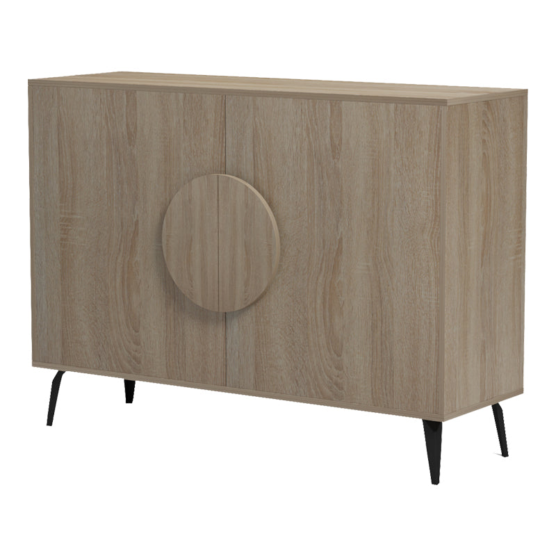 Consola Bufet Gora, Pal melaminat, 110x36x82 cm - Sonoma