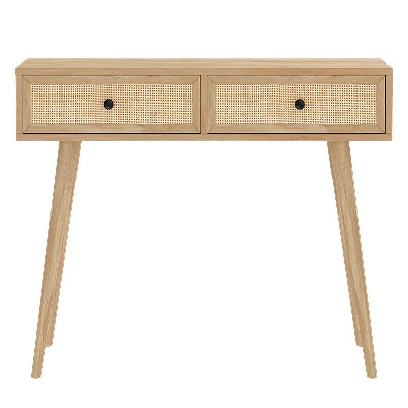 Consolă Oslo, Sonoma - Negru, 100x29x81 cm - Sonoma