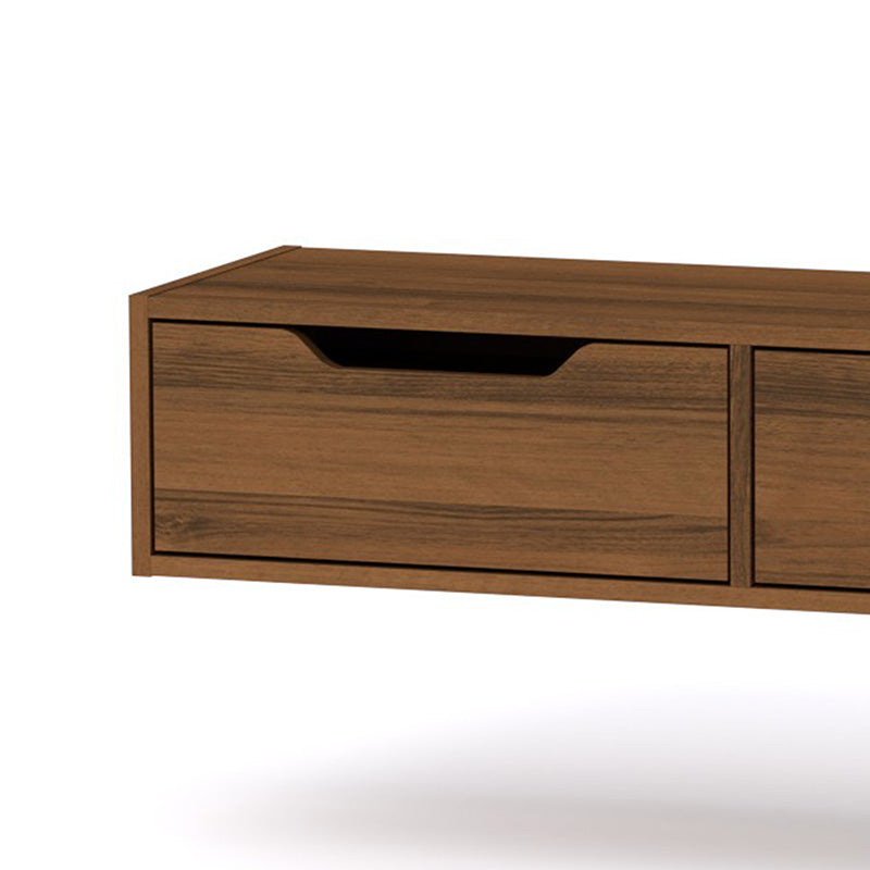 Consolă-toaleta suspendata Alberto, Diverse culori, 100x32x22 cm - Nuc