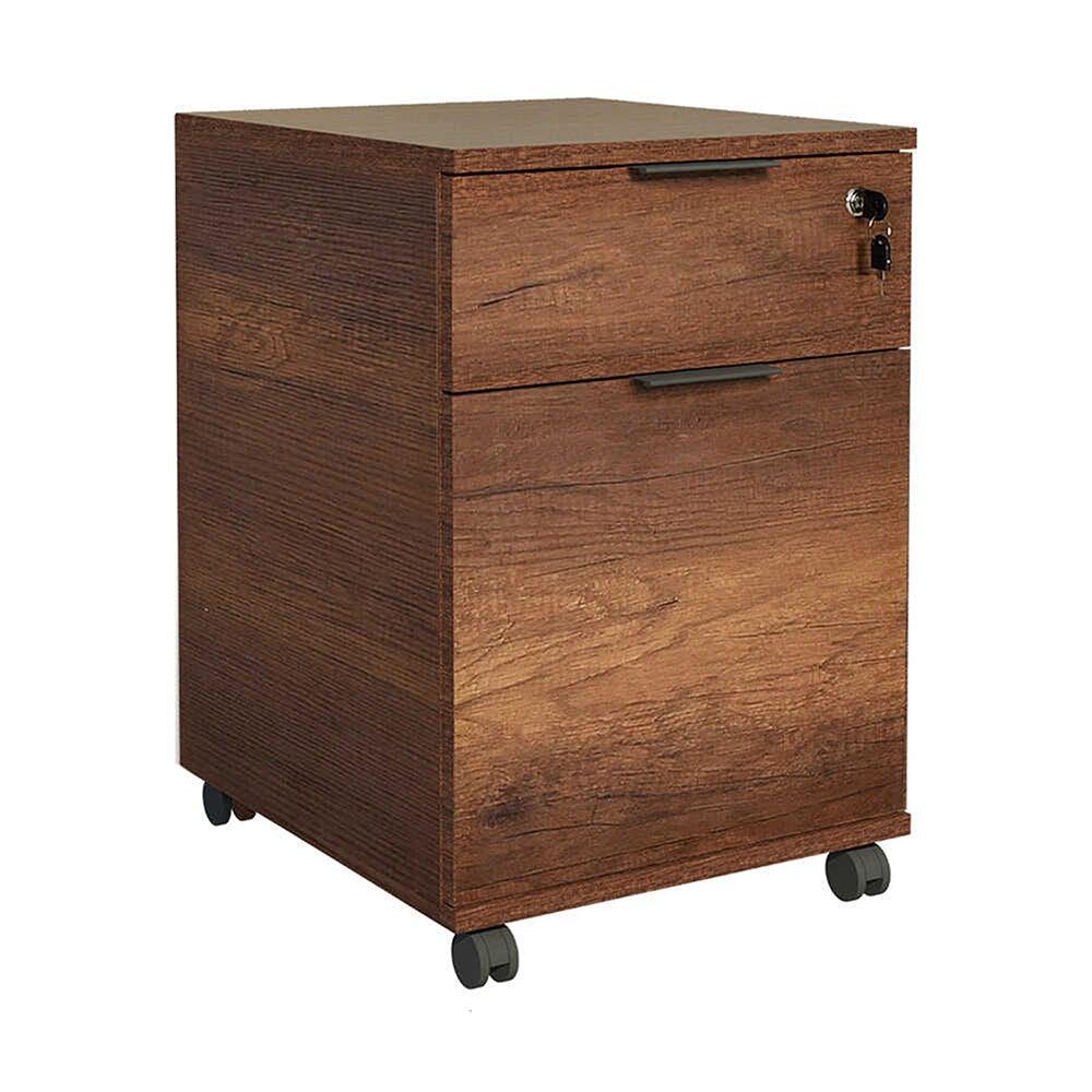 Corp Mobil RKM-311-DD-1 Home Collection® Rio Rollbox, usa, sertar cu cheie, 41x61x45 cm - Maro | SKU: RKM-311-OO-1