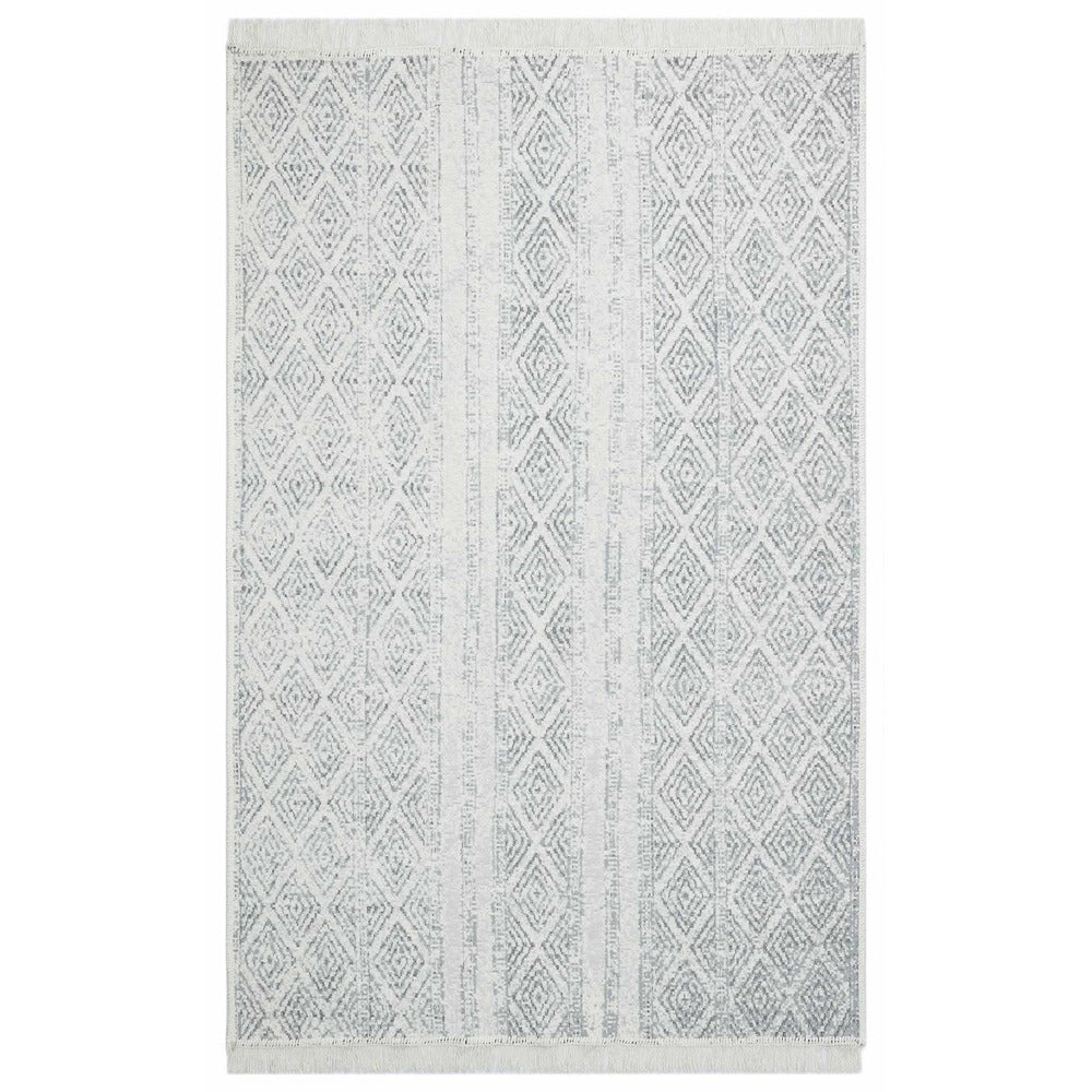 Covor de living / dormitor Maze Home ARYA Reversibil, Lavabil, Stone Grey, 120x180 cm