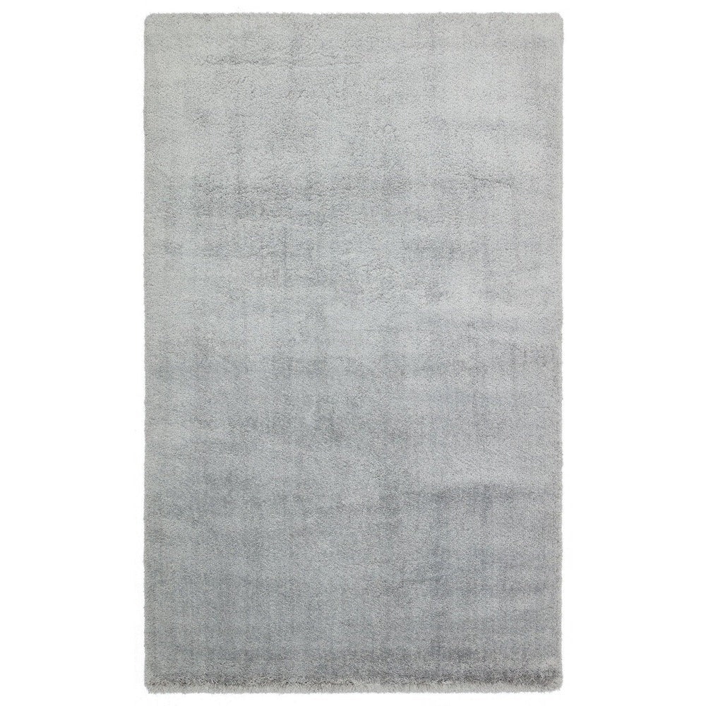 Covor de living / dormitor Maze Home Comfort Shaggy, Lavabil, Gri (diverse dimensiuni), 80x150 cm - Gri