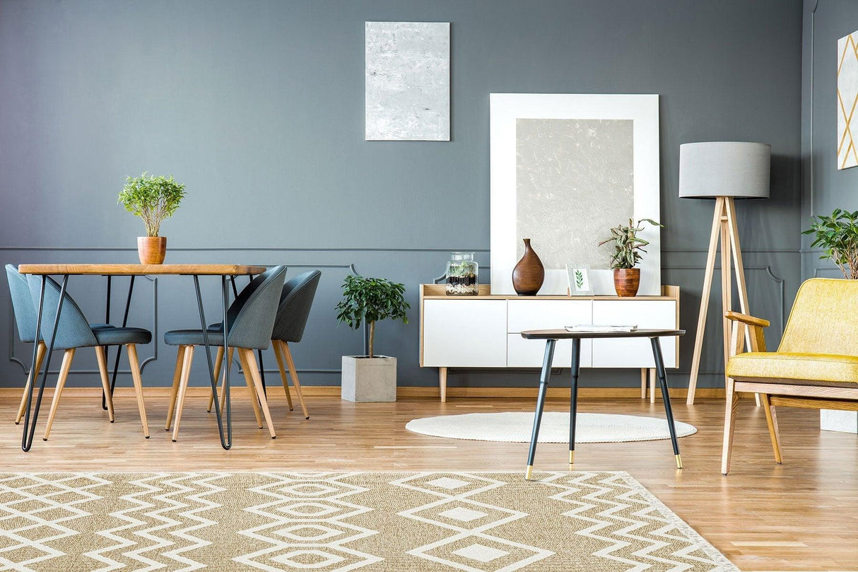 Covor de living / dormitor Maze Home Mondo Reversibil, Cream Beige 01 (diverse dimensiuni), 80x150 cm - Covor Maze Home MONDO, Reversibil, Cream Beige 01 - Adorehome.ro - Covoare - Maze - MD 01 BEIGE _ 160*230