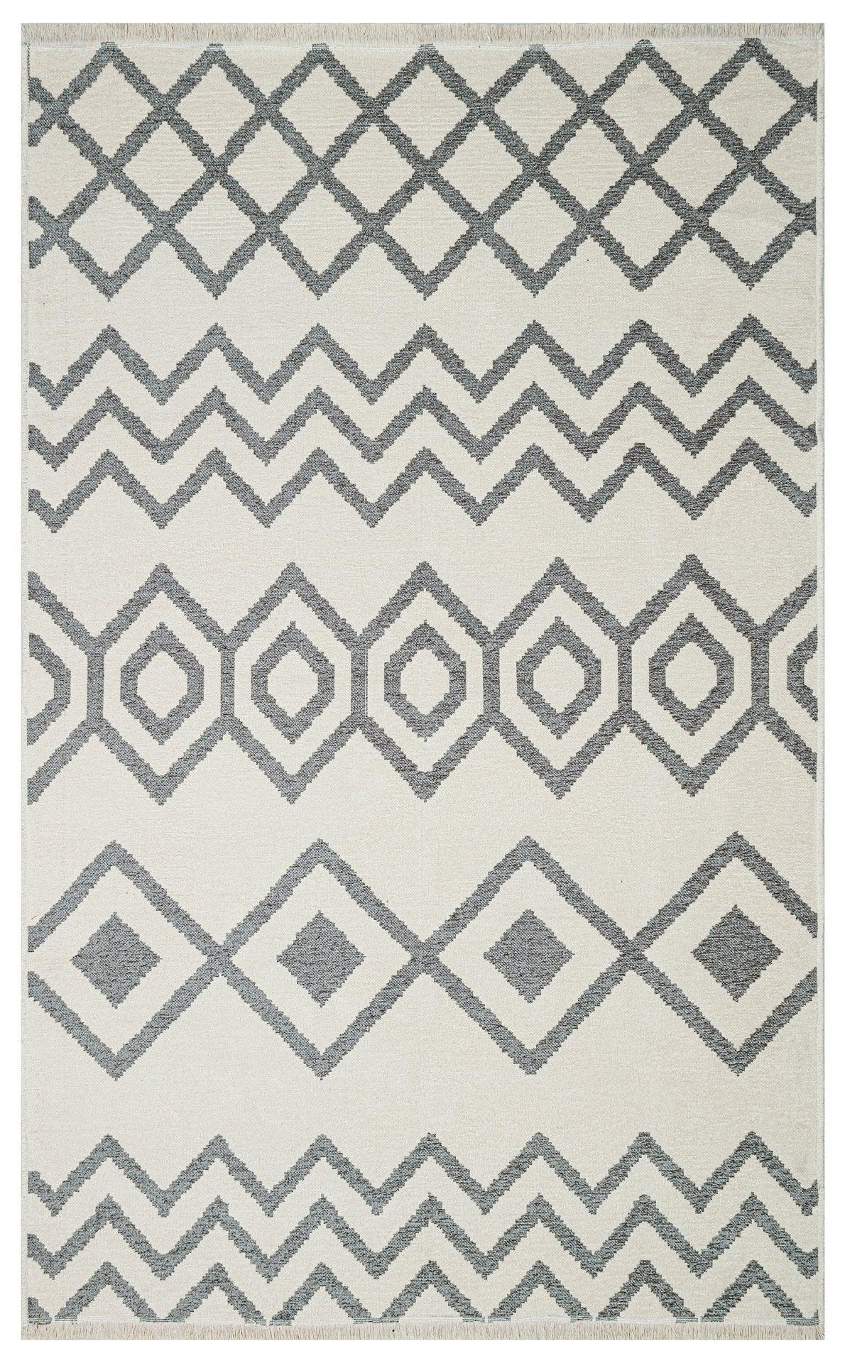 Covor de living / dormitor Maze Home Mondo Reversibil, Harmony, Gri (diverse dimensiuni), 120x180 cm - Covor Maze Home MONDO, Reversibil, Harmony Silver 01 - Adorehome.ro - Covoare - Maze - MD 01 SILVER _ 80*150