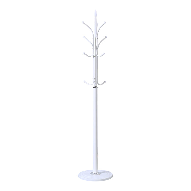 Cuier de haine Keleste, Metal, Alb - Negru, 37x175 cm - Alb