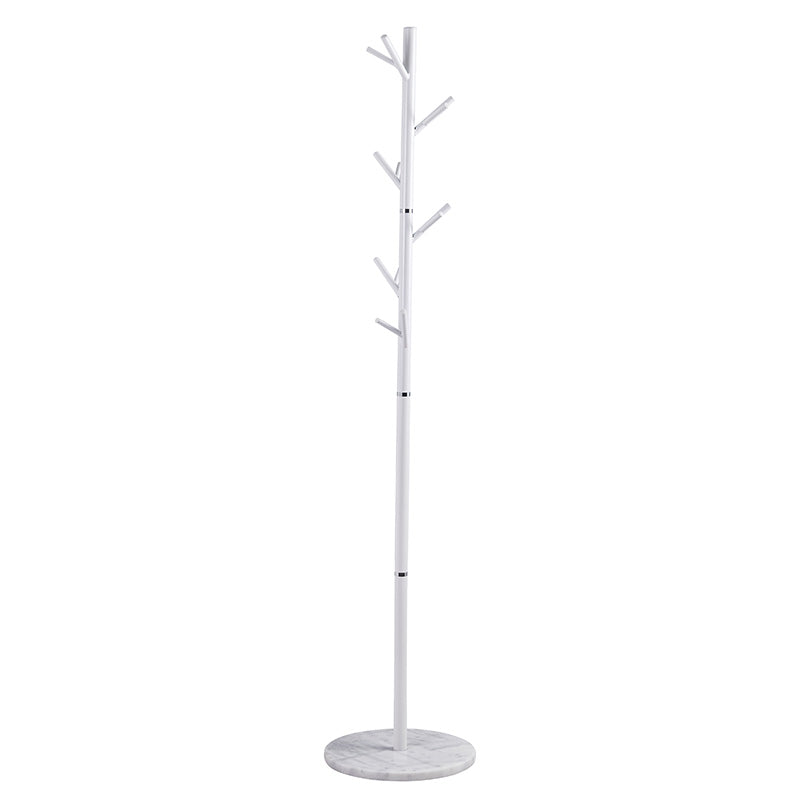 Cuier Marietta metal, Negru - Alb, D37x177 cm - Alb