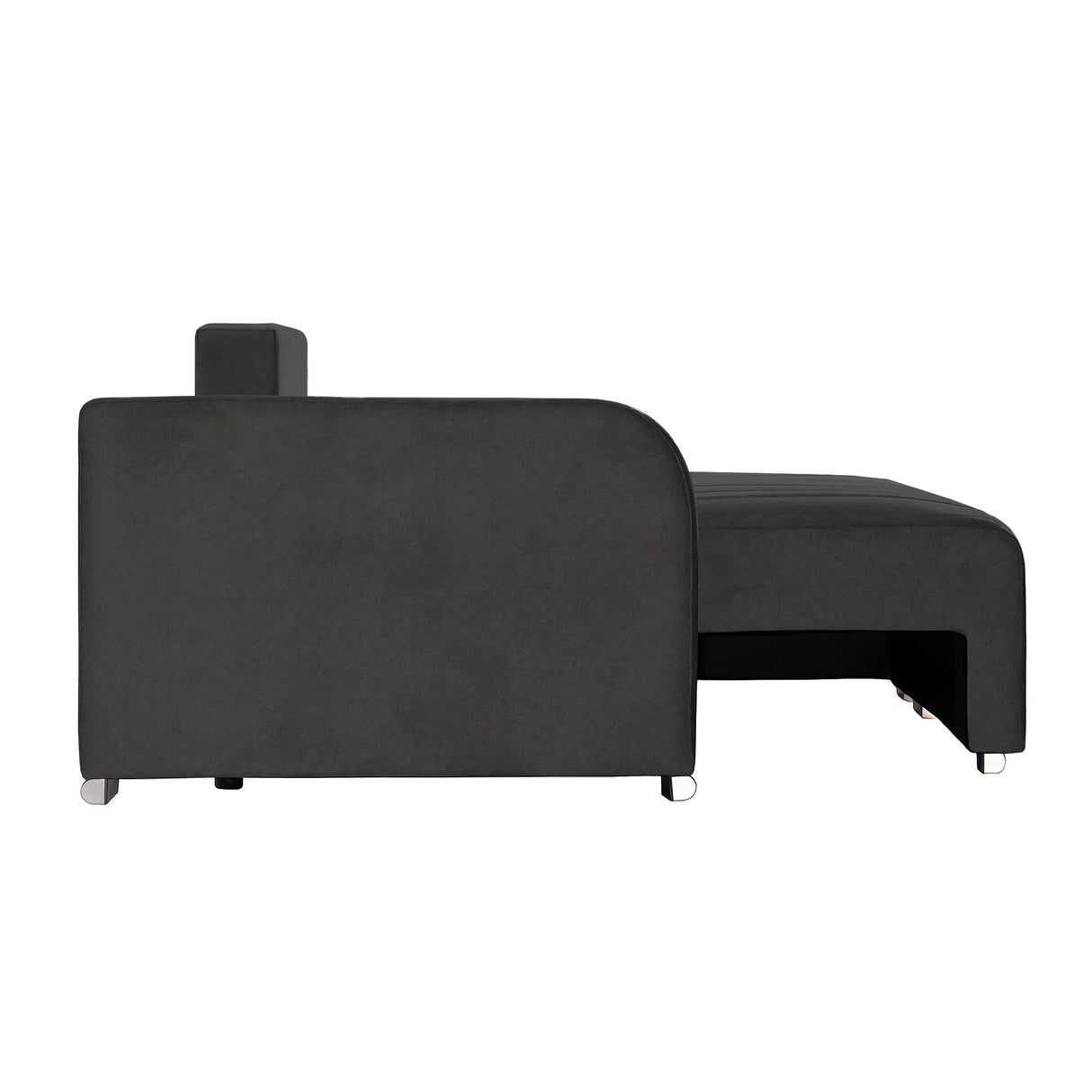 Canapea extensibilă 3 locuri cu depozitare Armando, Colț, Diverse culori, 240x147x85 cm - Gri închis | SKU: Diego CU-2SBD/WHS019-WHS019-WHS019 | Canapea extensibilă 3 locuri cu depozitare Armando, Colț, 240x147x85 cm, varianta Gri închis, produs pentru amenajarea locuinței, disponibil online în România la CasaMob