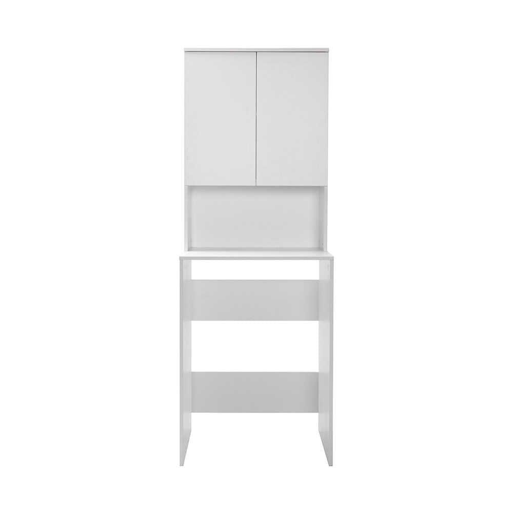 Dulap Baie ADR-482-BB-1 Home Collection® cu Loc Pentru Masina de Spalat, 3 Rafturi, 2 Usi, Alb, 65x182x60 cm