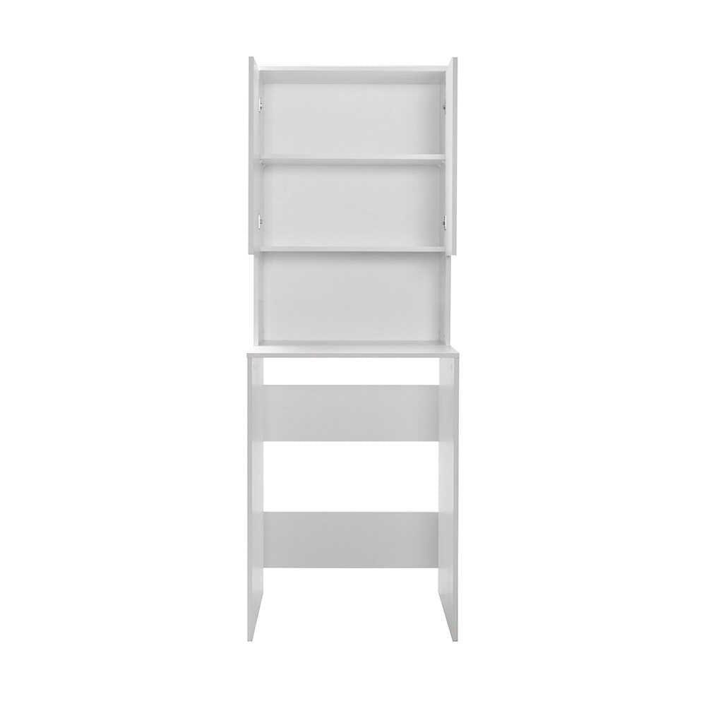 Dulap Baie ADR-482-BB-1 Home Collection® cu Loc Pentru Masina de Spalat, 3 Rafturi, 2 Usi, Alb, 65x182x60 cm