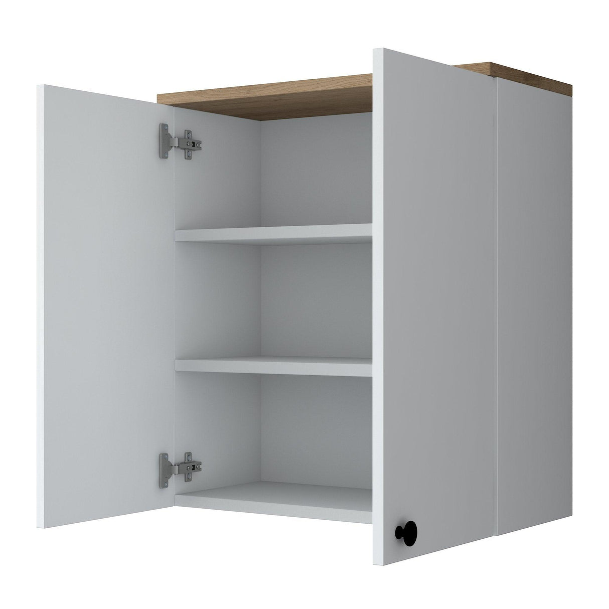 Dulap Baie suspendat Ozan, Nuc, 65x72x32 cm