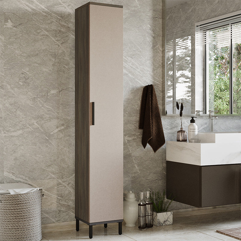 Dulap-coloana Aurelius antracit-Latte, 30x30x184 cm