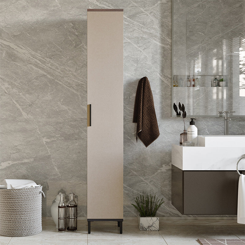Dulap-coloana Aurelius antracit-Latte, 30x30x184 cm