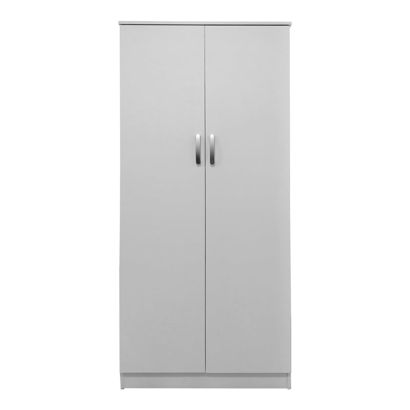 Dulap Athos cu 2 usi, 80x42x180 cm - Alb