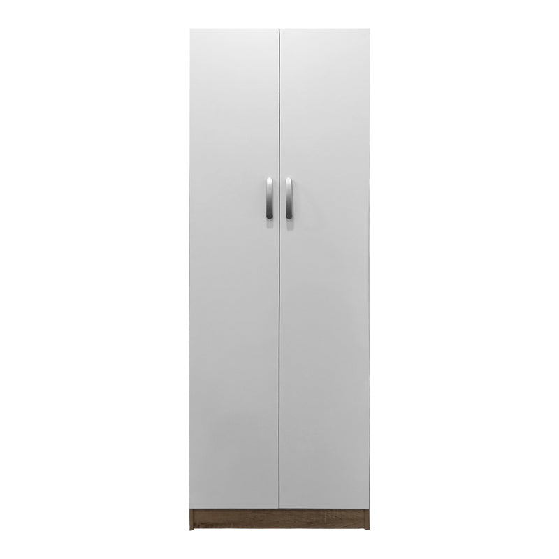 Dulap Athos cu 2 usi, 60x42x180 cm - Sonoma-Alb