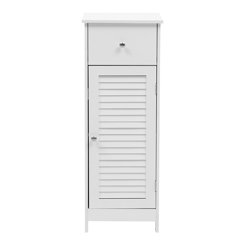 Dulap de baie Chesy, MDF, 32x30x87 cm - Dulap de baie Chesy, MDF, Alb, 32x30x87 cm, imagine produs 4