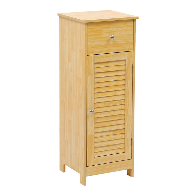 Dulap de baie Chesy, MDF, 32x30x87 cm - Natural