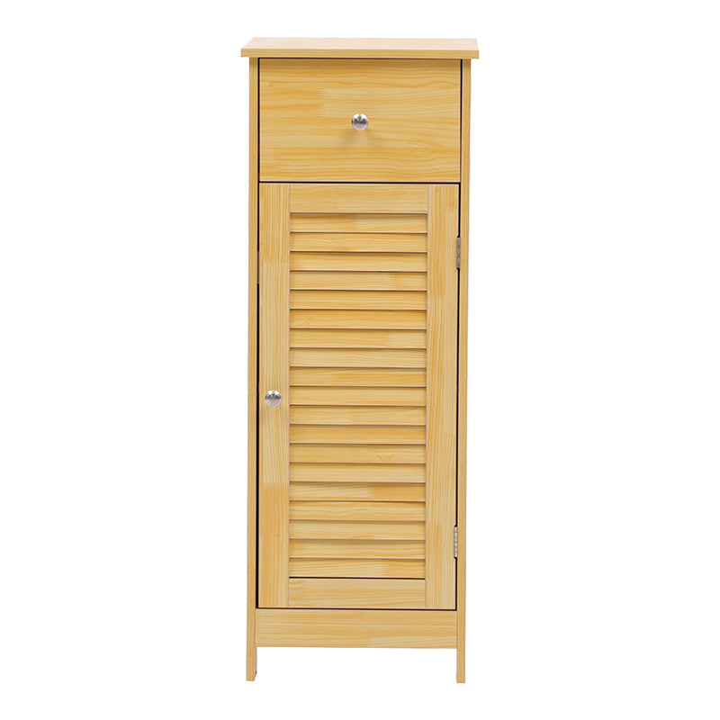 Dulap de baie Chesy, MDF, 32x30x87 cm - Natural