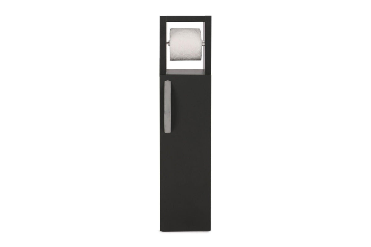 Dulap de Baie Hartie igienica, 15x65x12 cm - Gri