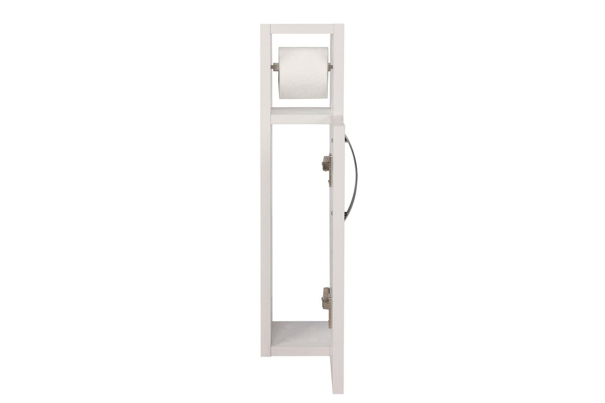 Dulap de Baie Hartie igienica, 15x65x12 cm - Alb
