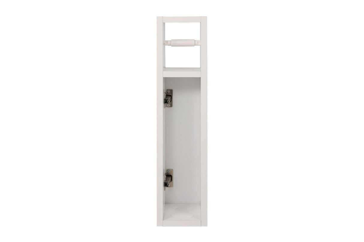 Dulap de Baie Hartie igienica, 15x65x12 cm - Alb