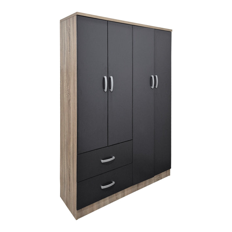 Dulap Lego cu 4 usi si 2 sertare, 121x42x181 cm - Dulap Lego cu 4 usi si 2 sertare, 121x42x181 cm - 383-000213