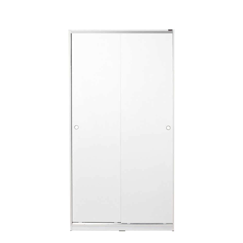Dulap Haine SWD-402-BB-2 Home Collection® Slide Compact, 2 usi glisante, 94x182x52 cm - Alb | SKU: SWD-402-BB-2, SWD-402-FF-2, SWD-402-SS-2