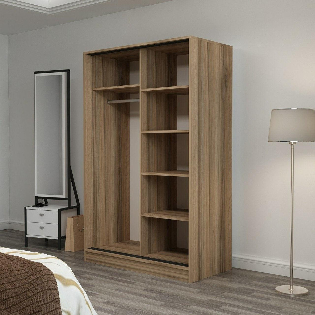 Dulap Haine Kale - 2319, Stejar, 120x210x52 cm