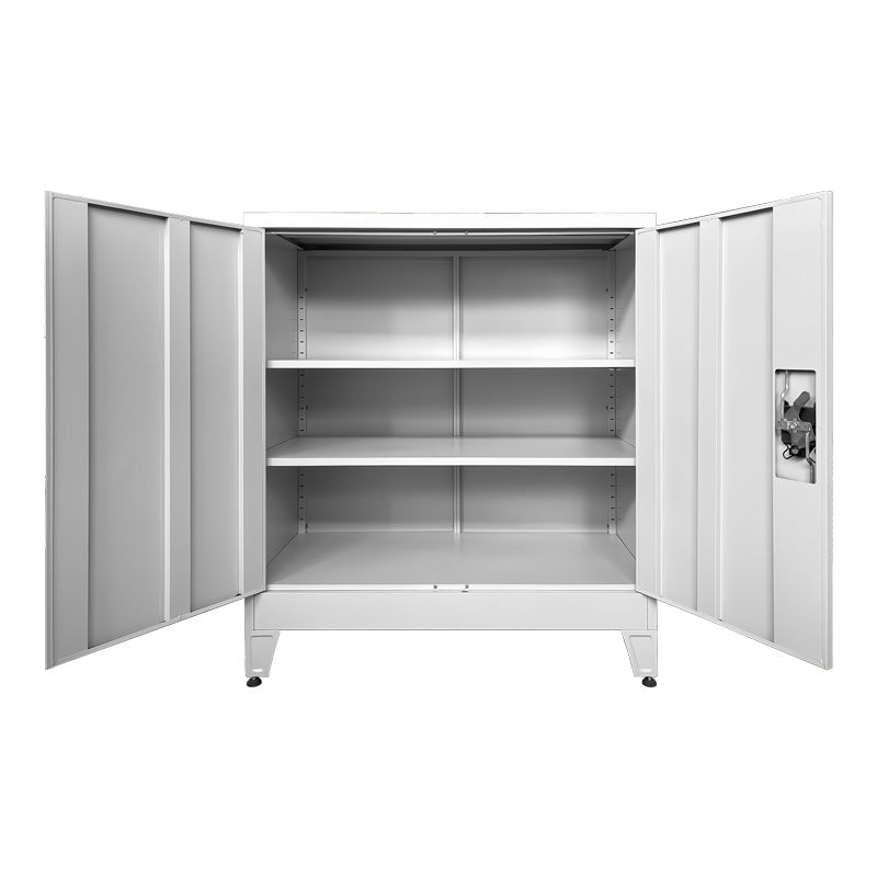 Dulap multifunctional Armon, Metal, 90x45x100 cm - Gri