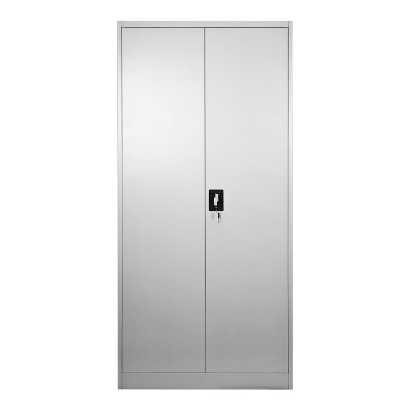 Dulap multifunctional Zogi, Metal, 90x45x180 cm - Gri