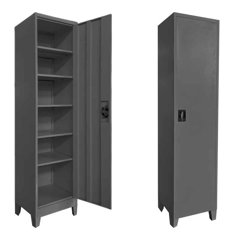 Dulap multifunctional Koya, Metal, 45x50x190 cm - Dulap multifunctional Koya, Metal, 45x50x190 cm