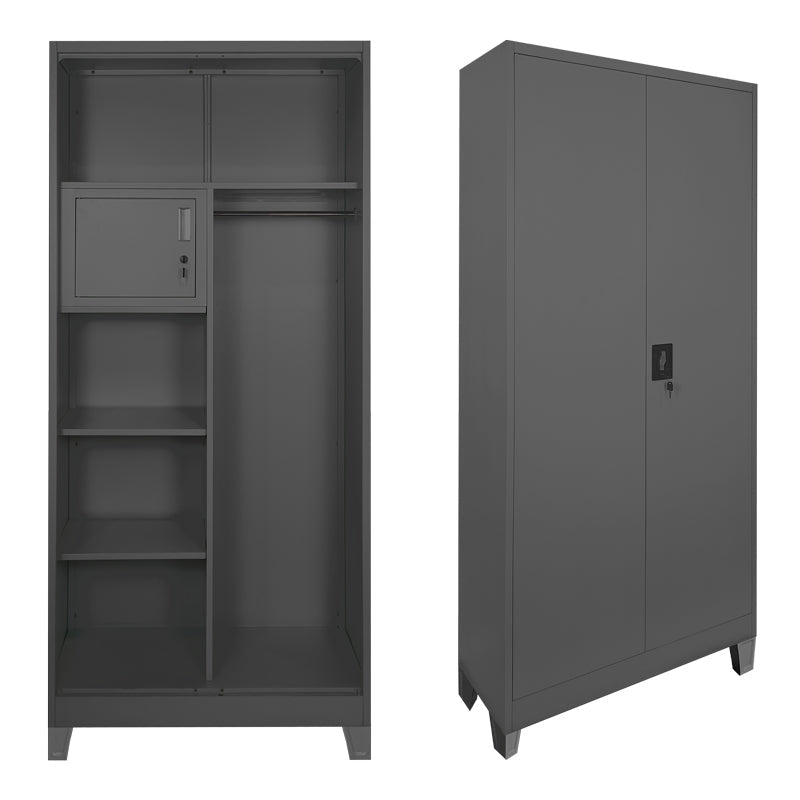 Dulap multifunctional Zogi, Metal, 90x45x190 cm - Dulap multifunctional Zogi, Metal, 90x45x190 cm