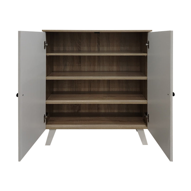 Dulap pantofi Cathi, 80x34x95 cm - Alb