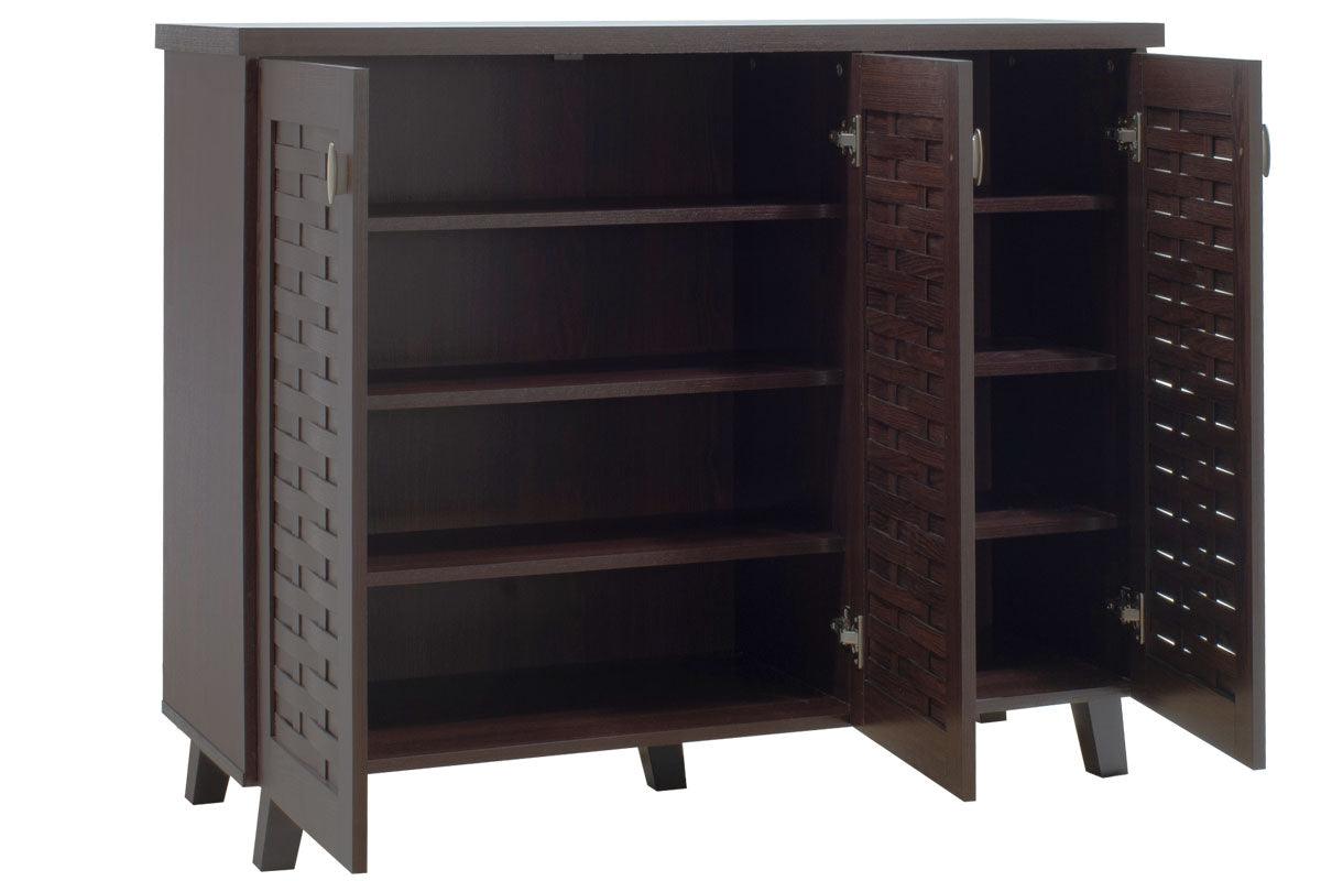 Dulap pantofi Mantam 16 perechi, 115x40x92 cm - Nuc