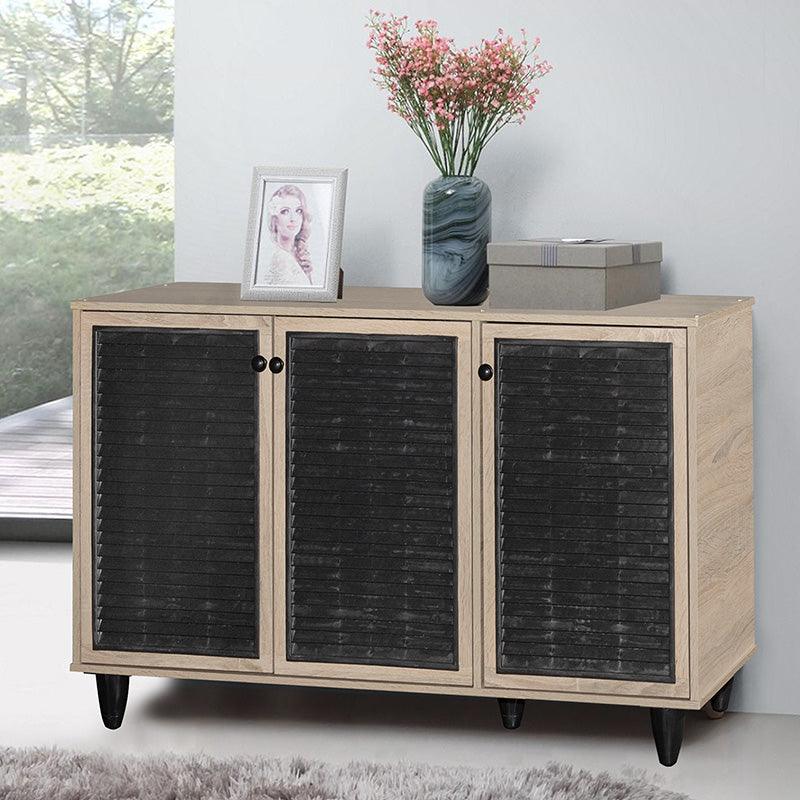 Dulap pantofi Ronan, 105x35x66 cm - Natural