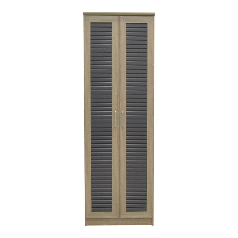 Pantofar Sante, sonoma - maro - nuc - alb - antracit, 60x37x183 cm - Stejar
