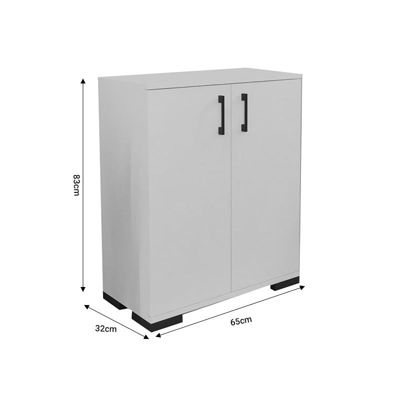 Dulap Yven, Diverse culori, 65x32x83 cm - Antracit