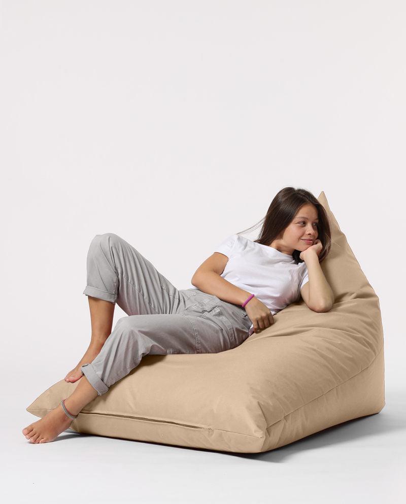 Fotoliu Bean Bag XL, Garden Bean Bag Borini, 145x90x35 cm - Maro