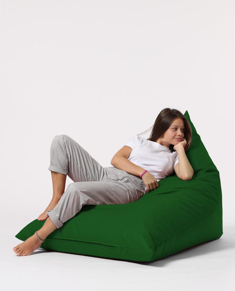 Fotoliu Bean Bag XL, Garden Bean Bag Borini, 145x90x35 cm - Verde