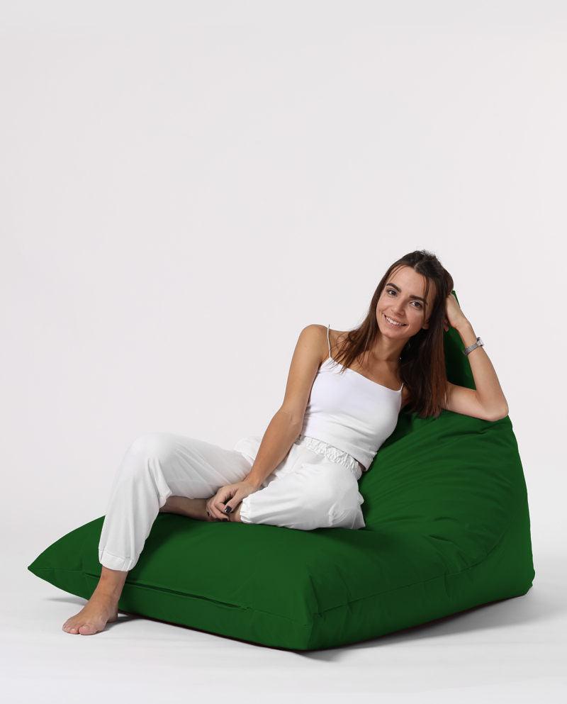 Fotoliu Bean Bag XL, Garden Bean Bag Borini, 145x90x35 cm - Verde